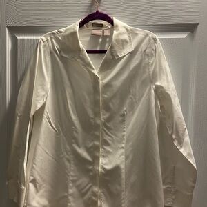 Chico's Elegant White Dress Shirt